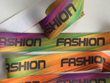 Резинка с логотипом Fashion сублимационная печать 40мм (1м) Резинка с логотипом Fashion сублимационная печать 40мм (1м)