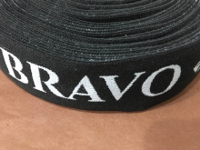 Резинка с логотипом Br 40мм (1м) под заказ Резинка с логотипом Br 40мм (1м) под заказ