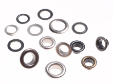 Блочка (люверс) 6мм №4 (5000шт) турция Блочка (люверс) 6мм №4 (5000шт) турция