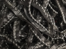 Кант матовый в мотке обшитый cеребрянной ниткой (метр) Кант матовый в мотке обшитый cеребрянной ниткой (метр)