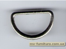 Полукольцо плоское 2см (500шт) никель Полукольцо плоское 2см (500шт) никель