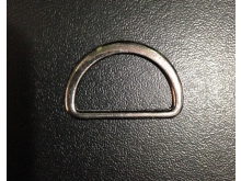 Полукольцо плоское 2,5см (200шт) темный никель Полукольцо плоское 2,5см (200шт) темный никель