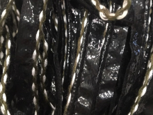 Кант лаковый косичка хаки нитка (30м) Кант лаковый косичка хаки нитка (30м)