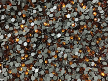 Камешки клеевые стразы ss16 (1440 шт) коньяк Камешки клеевые стразы ss16 (1440 шт) коньяк