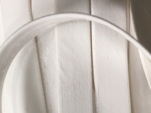 Бейка лаковая 10мм (30м) белая Бейка лаковая 10мм (30м) белая