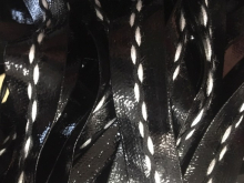 Бейка лаковая 10мм ручной стежок 1 ряд (30м) Бейка лаковая 10мм ручной стежок 1 ряд (30м)