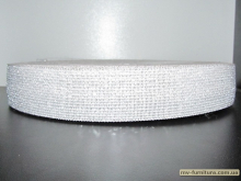 Резинка серебро 4см (32,5м) Резинка серебро 4см (32,5м)