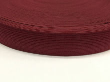 Резинка цветная 3см (40м) бордо Резинка цветная 3см (40м) бордо