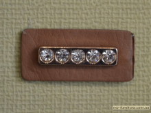 Шеврон №12 1,5х3,5см камень коричневый Шеврон №12 1,5х3,5см камень коричневый