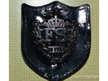 Шеврон №10 4х4см блек черный Шеврон №10 4х4см блек черный