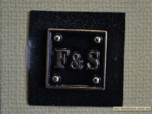 Шеврон №23 3,5х3,5см FS черный Шеврон №23 3,5х3,5см FS черный