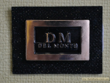 Шеврон №22 3х4см DM черный Шеврон №22 3х4см DM черный