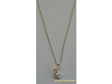 Кулон цепочка золото камень белый 1камень/зигзаг (22см) Кулон цепочка золото камень белый 1камень/зигзаг (22см)