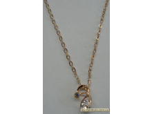 Кулон цепочка золото камень белый 2камня/2дуги (22см) Кулон цепочка золото камень белый 2камня/2дуги (22см)