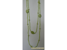 Бусы бисер №23 стекло+пластмасса зеленый 2 in 1 (без застежки) (80см) Бусы бисер №23 стекло+пластмасса зеленый 2 in 1 (без застежки) (80см)