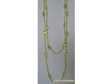 Бусы бисер №27 стекло зеленый 2 in 1 (без застежки) (80см) Бусы бисер №27 стекло зеленый 2 in 1 (без застежки) (80см)