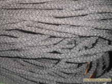 Шнур акрил 6мм (100м) черный 00016 Шнур акрил 6мм (100м) черный 00016