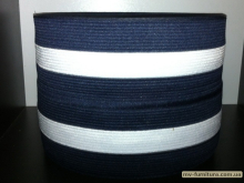 Резинка манжетная флаг сине-белая 13см (7,5см) Резинка манжетная флаг сине-белая 13см (7,5см)