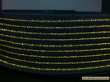 Резинка 60мм ТЖ золото-черная (25м) (тельняшка) Резинка 60мм ТЖ золото-черная (25м) (тельняшка)