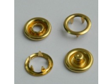 Кнопка трикотажная беби кольцо (bebi) (1440шт) золото Кнопка трикотажная беби кольцо (bebi) (1440шт) золото