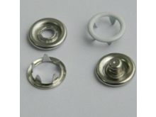 Кнопка трикотажная беби кольцо (bebi) (1440шт) №101 белый Кнопка трикотажная беби кольцо (bebi) (1440шт) №101 белый