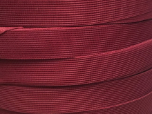 Тесьма окантовочная (лямовка) 23мм (бордовый) 100м Тесьма окантовочная (лямовка) 23мм (бордовый) 100м