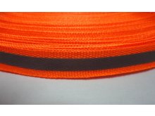 Тесьма светоотражающая 1см (50м) оранжевый Тесьма светоотражающая 1см (50м) оранжевый