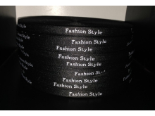 Тесьма c логотипом ТЖ 12мм Fashion Style (50м) черная Тесьма c логотипом ТЖ 12мм Fashion Style (50м) черная