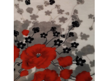 Ткань махра маки 220см Ткань махра маки 220см