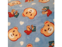 Ткань махра медведи 220см Ткань махра медведи 220см