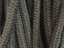 Шнур ХБ 10мм (50м) черный Шнур ХБ 10мм (50м) черный