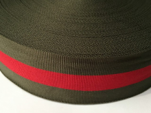 Тесьма ТЖ флаг 50мм (50м) 1красная-зеленый Тесьма ТЖ флаг 50мм (50м) 1красная-зеленый