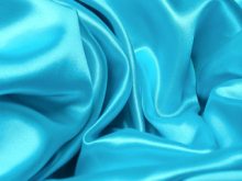 Ткань атлас однотонный голубая бирюза Ткань атлас однотонный голубая бирюза