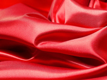 Ткань атлас однотонный красный Ткань атлас однотонный красный