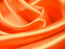 Ткань атлас однотонный оранжевый Ткань атлас однотонный оранжевый