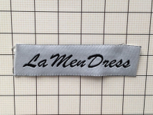 Этикетка тканная жакардовая 1,5см La Men (1000шт) под заказ Этикетка тканная жакардовая 1,5см La Men (1000шт) под заказ