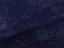 Ткань фатин средней жесткости (1метр) синий темный Ткань фатин средней жесткости (1метр) синий темный