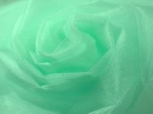 Ткань фатин средней жесткости (1метр) мятный Ткань фатин средней жесткости (1метр) мятный
