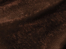 Ткань велюр стрейчевый шоколадный (1метр) Ткань велюр стрейчевый шоколадный (1метр)