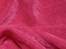 Ткань велюр стрейчевый малиновый (1метр) Ткань велюр стрейчевый малиновый (1метр)