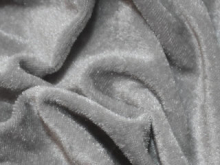 Ткань велюр стрейчевый серый (1метр) Ткань велюр стрейчевый серый (1метр)
