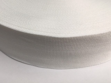 Тесьма ТЖ флаг 40мм (50м) белая Тесьма ТЖ флаг 40мм (50м) белая