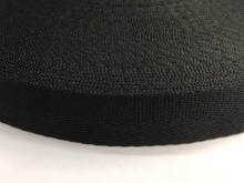 Тесьма ТЖ флаг 25мм (50м) черный елка Тесьма ТЖ флаг 25мм (50м) черный елка