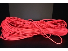Резинка шнур производство 2,5мм розовый неон