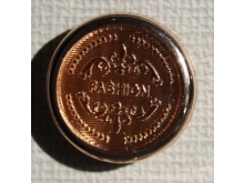 Кнопка декоративная 25 мм №402 золото