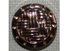 Кнопка декоративная 25 мм №405 золото