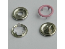 Кнопка трикотажная беби кольцо №134 розовый
