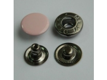 Кнопка 15мм эмаль №133 св. розовая