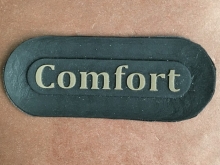 Этикетка силиконовая Comfort 2,5x6см под заказ