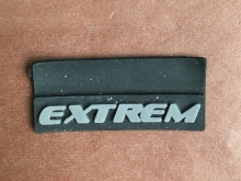 Этикетка силиконовая Extrem 1,5x3см под заказ